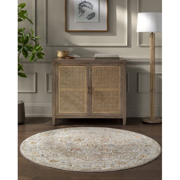 Reina REN-2305 Area Rug , With Fringe